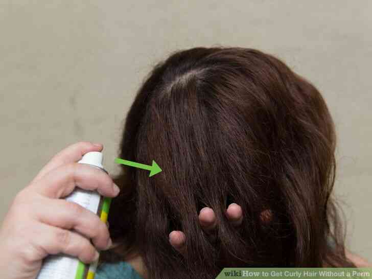 Image intitulée Obtenir des Cheveux Bouclés Sans Perm Étape 7